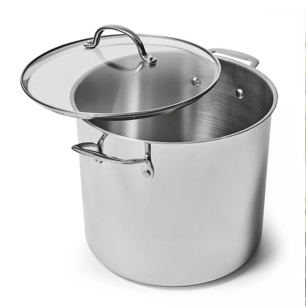 Sur La Table Signature Stainless Steel Stockpot 16 Qt.
